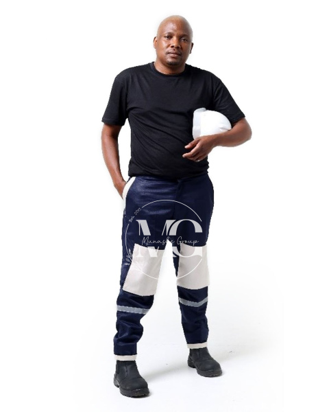 DominionCraft Men’s Pants (Front Pocket) in Navy Blue